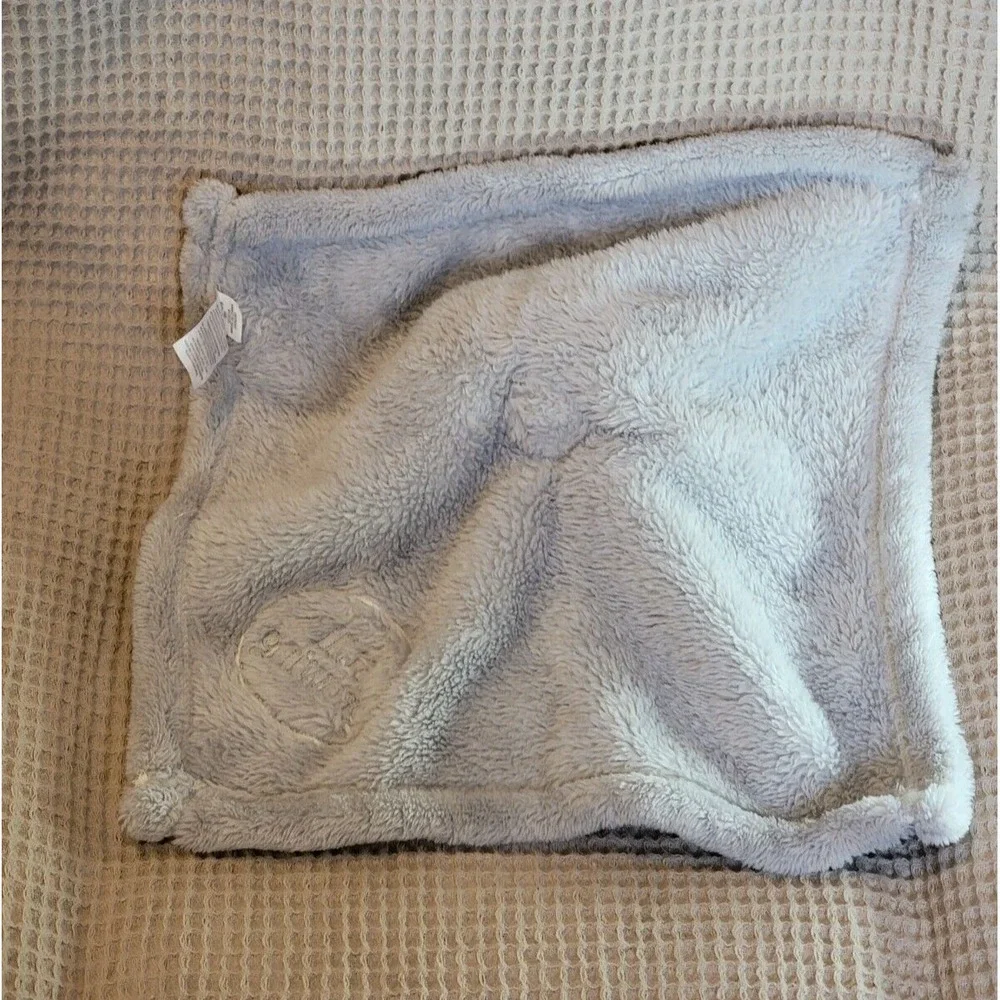 Baby Gear Tan Puppy Dog Still Growing Lovey Grey Soft Security Blanket